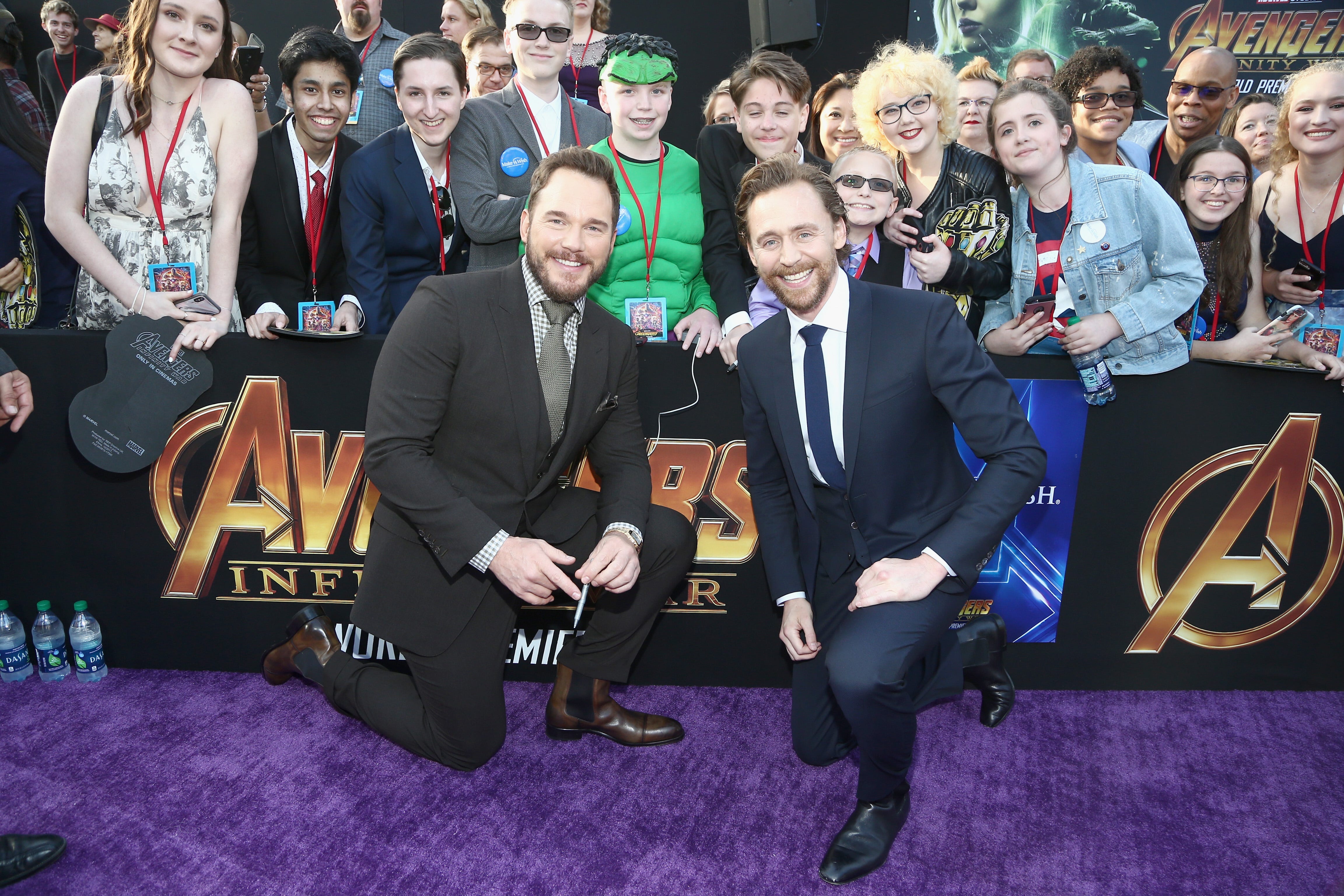 Avengers assemble for 'Infinity War